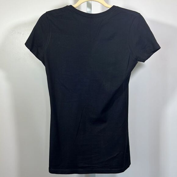 FTD APPAREL Women’s Eat Well Lift Often Cotton Tee Shirt Black Size Medium - Picture 6 of 6